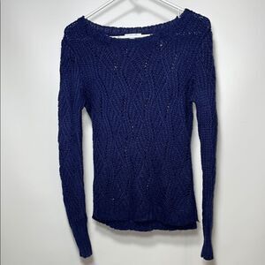Delia’s Navy Blue Women's Sweater